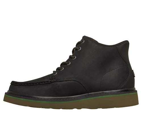 Image of Skechers mens John Deere Brockman 2.0 Moc Toe Lace Up Slip Ins