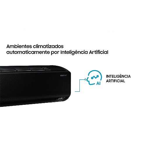 Ar Condicionado Split Inverter Samsung WindFree Black Edition 12.000 Btus Quente e Frio 220v