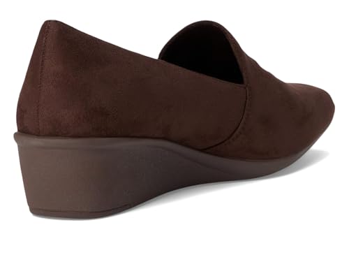Image of Anne Klein Women's Wedge Pump Wendell, Closed Toe Comfortable Slip-On Business Casual Office Heel