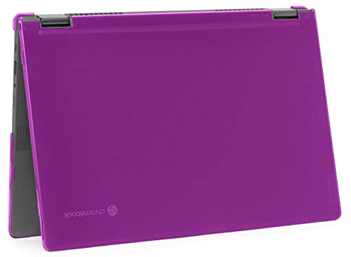 mCover Hard Shell Case for 2020 Lenovo Chromebook Flex 5 (13â€) 2 in 1 Laptop ( NOT Fitting Lenovo 300E Windows & N21 / N22 / N23 / 300E / 500E / Flex 11 Chromebook ) LEN-CB-FLEX5-13 (Purple)