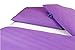 Produktbild Carpe Sonno Kühles Mako-Satin Bettwäsche Set in exklusiver Hotelqualität 135 x 200 cm Lila Violett aus 100% Baumwolle für besten Schlafkomfort  Hotelbettzeug mit Kopfkissen-Bezug