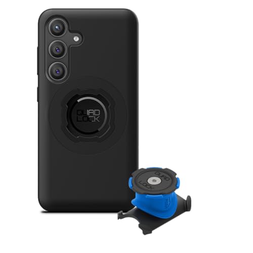 Image of Quad Lock Stem /Handlebar Bike Phone Holder Kit with MAG Phone Case for Samsung Galaxy S24
