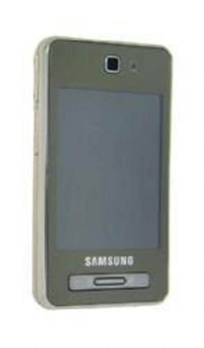 Samsung F480 Unlocked Phone with Touchscreen, 5 MP Camera, MP3/Video Player, and MicroSD Slot--International Version with No Warranty (Topaz Gold)