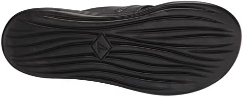 Sperry Men's Windward Float Thong Flip-Flop, Black, 8 | Image 3