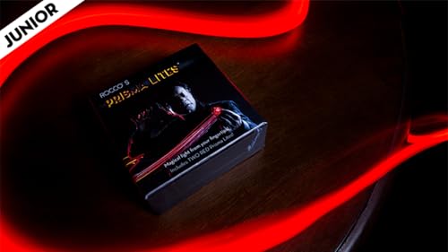 Rocco's Super Bright Prisma Lites Paar Junior (rot), Zaubertrick, Bühne, Straßenzauber