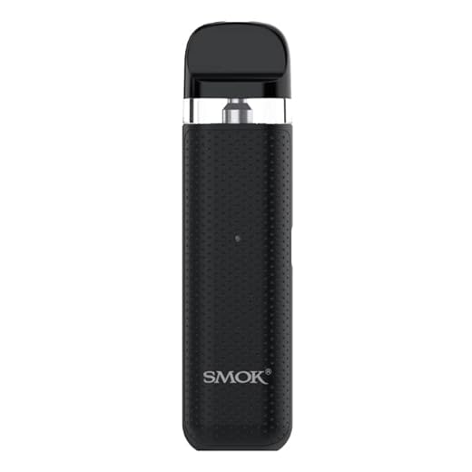 SMOK Official Novo 2C Vape Starter Pod Kit 30W Integrated 800mAh Battery 2ml Novo 2X Pods Vaping Ecig Ecigarette No Nicotine (Black)