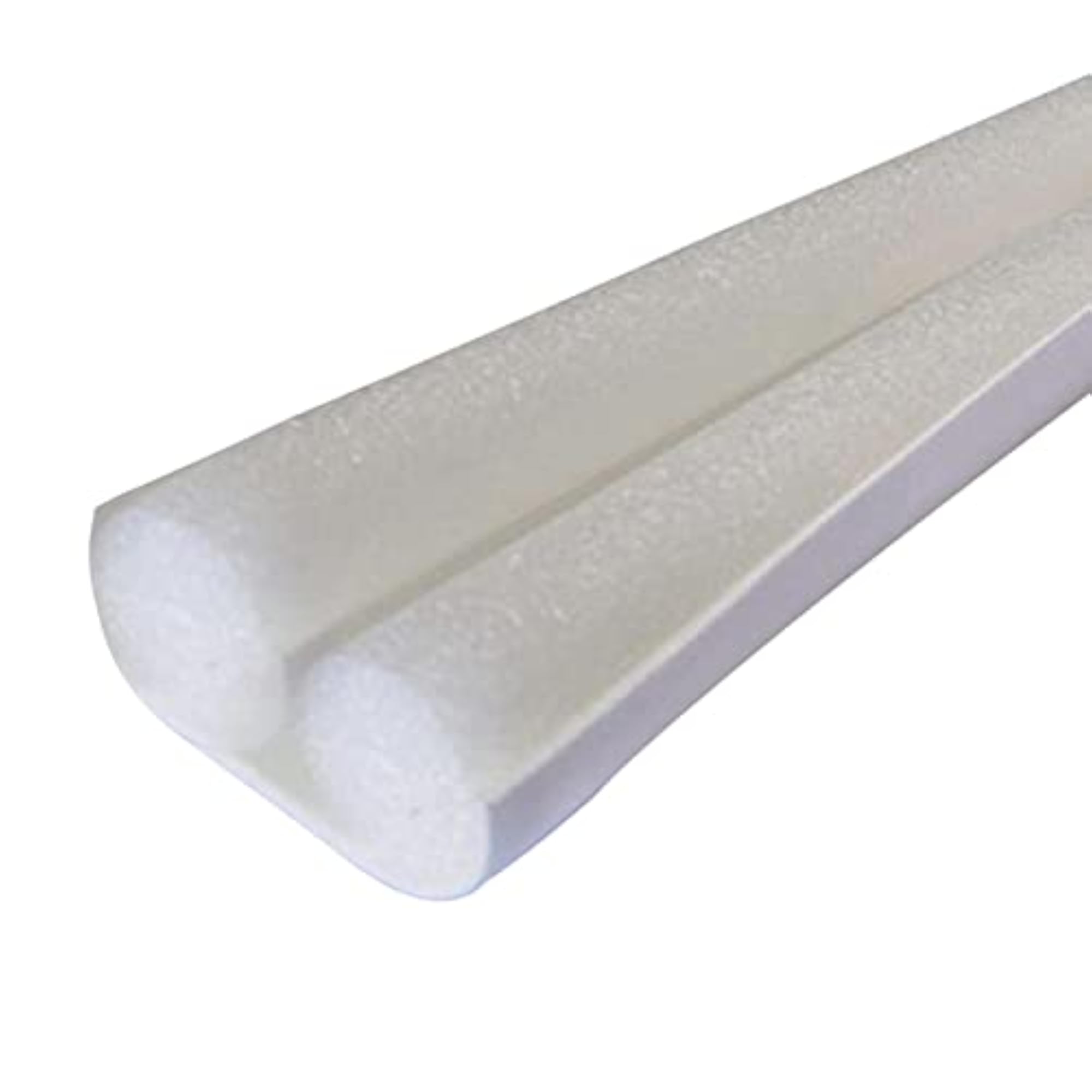 2x Door Draft Stopper Blocker, White