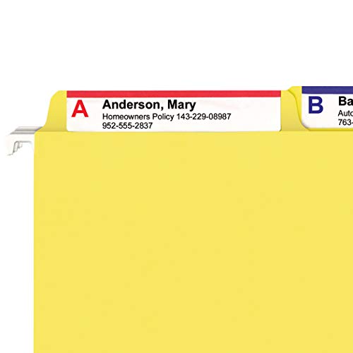 Smead-FasTab-Hanging-File-Folder-13-Cut-Built-in-Tab-Letter-Size-Yellow-20-per-Box-64097