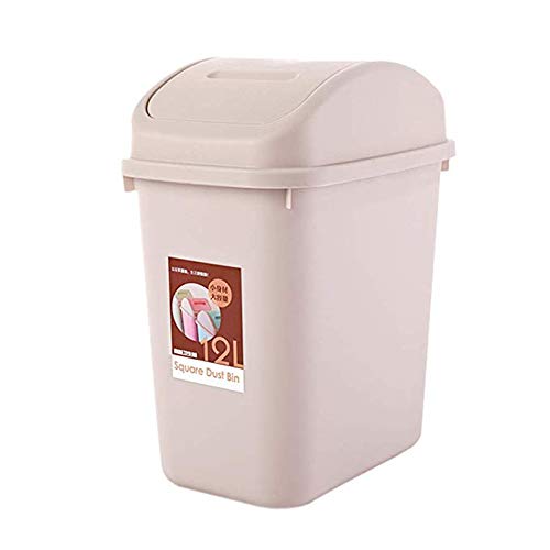 Boîte de papier de déchets cuisine et poubelle hôtel en plastique robuste format 10L