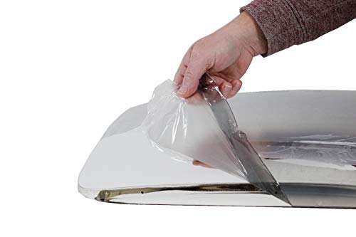 Verkehrsspiegel rechteckig 60x40cm mit Reflektoren wetterbeständig unzerbrechlich inkl. Halterung