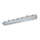 Sokply LED Explosion Vapor Proof Light ETL&UL844 Certified 60W 8400LM (300W HPS Eqv.), 4FT Class I Division II Hazardous Locations Industry Luminaires 0-10V Dimmable IP66 Waterproof, R4 Series