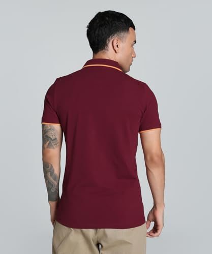 Image of Puma Men's Solid Slim Fit T-Shirt