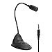 AMONIDA PC Microphone,Microphone for Computer 360 Gooseneck Design 3.5mm Plug with Mute Button for YouTube,Podcasting,Gaming,Online Chatting