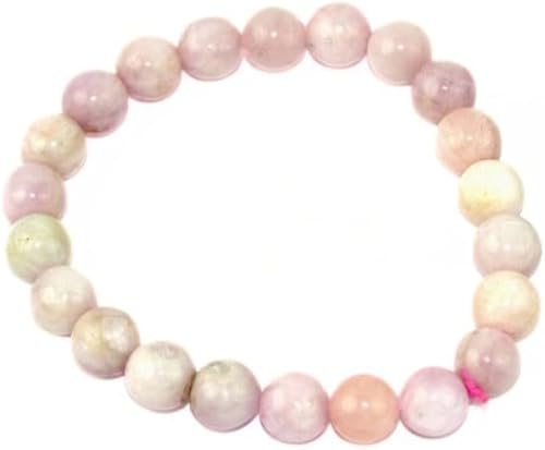 Miniatura 10 de Pulsera elástica de cuentas redondas de azabache, natural, metafísico, A+, folleto gratuito, regalo curativo, pulsera de cristal con piedras