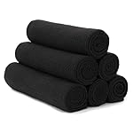 S&T INC. Microfiber Gym Towels, Yoga Towel for Home and Gym Bag, 16 Inch x 27 Inch, 6 Pack