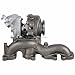 Turbocharger w/Turbo Actuator For Volkswagen VW Jetta Golf New Beetle & Audi A3 2.0 TDI Diesel - BuyAutoParts 40-30660AE New