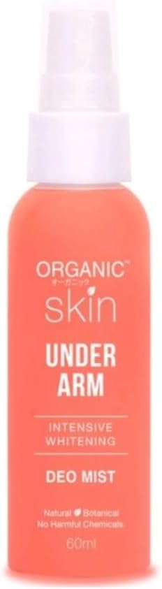 Natural Underarm Deodorant Mist, 60ml