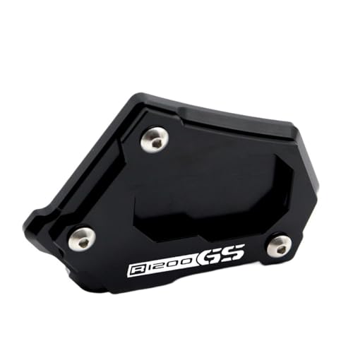 Agrandir pad béquille moto pour doubler la surface d'appui du pied latéral