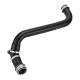Partuto Radiator Hose No.A2115014782 Upper Radiator Coolant Hose Pipe for Mercedes Benz S211 W211 E350 2006-2009 Rubber Black Good Sealing