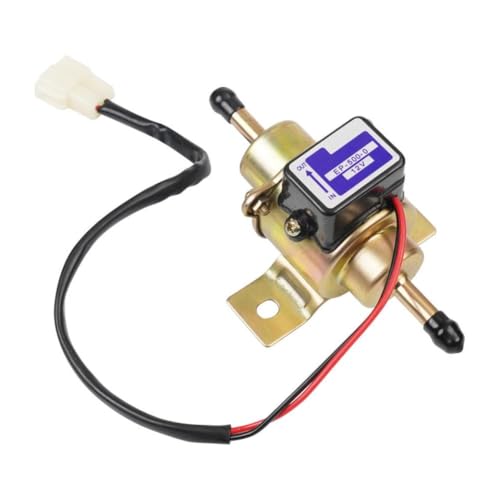 Electric Fuel Pump 12V EP500-0 035000-0460 12585-52030 1258552031 EP500 FP-1010-G Compatible With Universal Electric Car Petrol Systems(Gold)