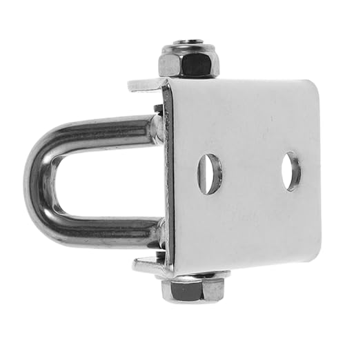 BESPORTBLE Set Hammock Fixed Buckle Heavy Duty Swing Hangers Boxing Bag Hanger Wall Mount Heavy Duty Swivel Hook for Hanging Chair Swing Brackets 304 Stainless Steel Silver