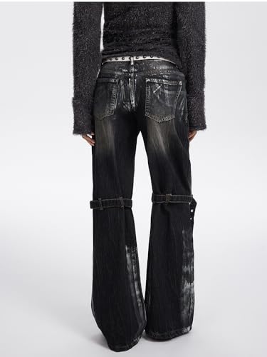 Emo Pants Emo Clothes Y2k Punk Pants Gothic Baggy Pants Goth Cargo Jeans Punk Goth Gothic Clothes4