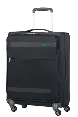 Preisvergleich Produktbild American Tourister Herolite Koffer, 55 cm, 42 L, Volcanic Schwarz