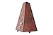 Wittner wooden metronome with bell 811M mahogany finish