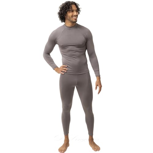 Conjunto Térmico Calça + Blusa Masculina Segunda Pele Sport (CINZA, P)