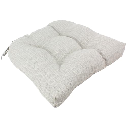Ashen Ivory Indoor Outdoor Seat Cushion Patio D Chair Cushion