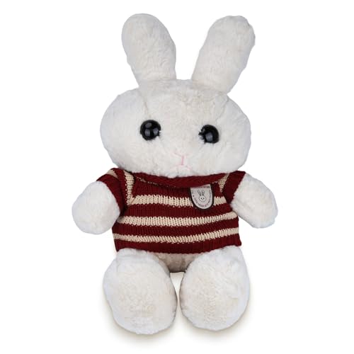 Bunny Stuffed Animal Plush Toys, Organic Cotton Bunny Toys with Removable Sweater, Large Cute Conejos De Peluche Soft Cuddly Rabbit Stuffed Animals 24 Inch Easter Birthday Gifts for Girl Babis Boys