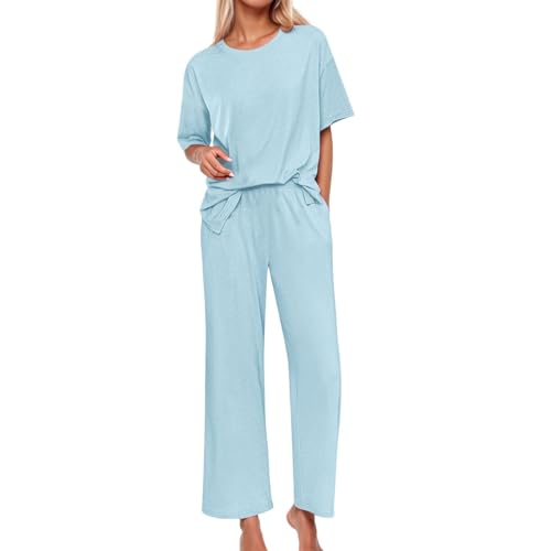 Tenue chic femme avec ensemble pantalon d'été élégant