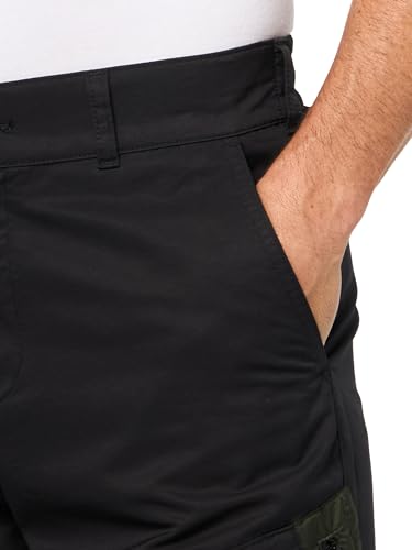 Armani Exchange Men's Twill Patch Pocket Cargo Jogger-Trousers3