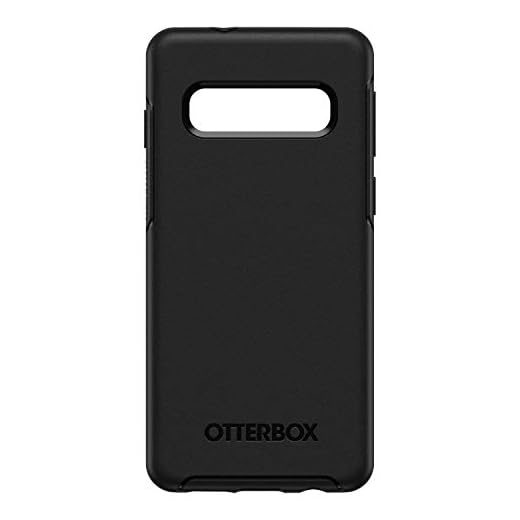 OtterBox Symmetry, slimmad skydd för Samsung S10, Svart