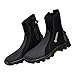 predolo 5mm Neoprene Dive Boots Wetsuit Boots Side Zipper, Lightweight Cleated Rubber Sole for Unisex Versatile, EU 36 to 37