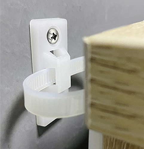 Baby Proofing Furniture Straps Anti-Tip, WeGuard 12 Pack Child Safety wall anchor furniture anchor FurnitureÂ SecuringÂ Straps Heavy Duty Toddler Proofing Wall Furniture Anchors Straps