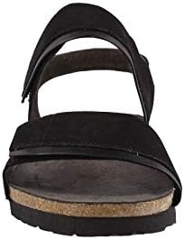 NAOT Women's, Aisha Sandal - Wide Width Black Nubuck 40 M | Image 3