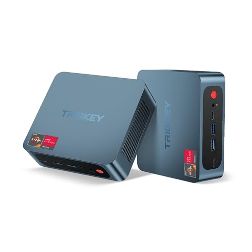 TRIGKEY Mini PC Ryzen 7 AMD R7 5700U 8C/16T 16G DDR4 500G M.2 NVME