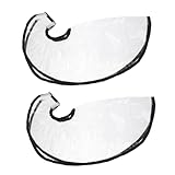 SKISUNO 2pcs Shampoo Funnel Hair Dying Cape Adjustable Hair Clear Hair Washing Tools Hair Dye Funnel Household Tools Hair Funnel Hair Washing Styling Salon Cape Hair Washing Funnel Vest or
