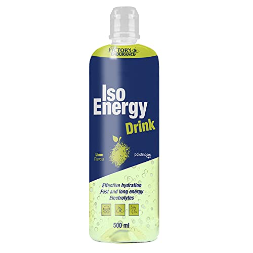 Victory Endurance - Iso Energy Drink 500 ml, Rápida energía e hidratación, Sabor lima