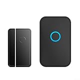 Marchfunny Sistema inalámbrico de alarma de seguridad con sensor de puerta y ventana con 52 melodías para el hogar, tienda, oficina, rango...