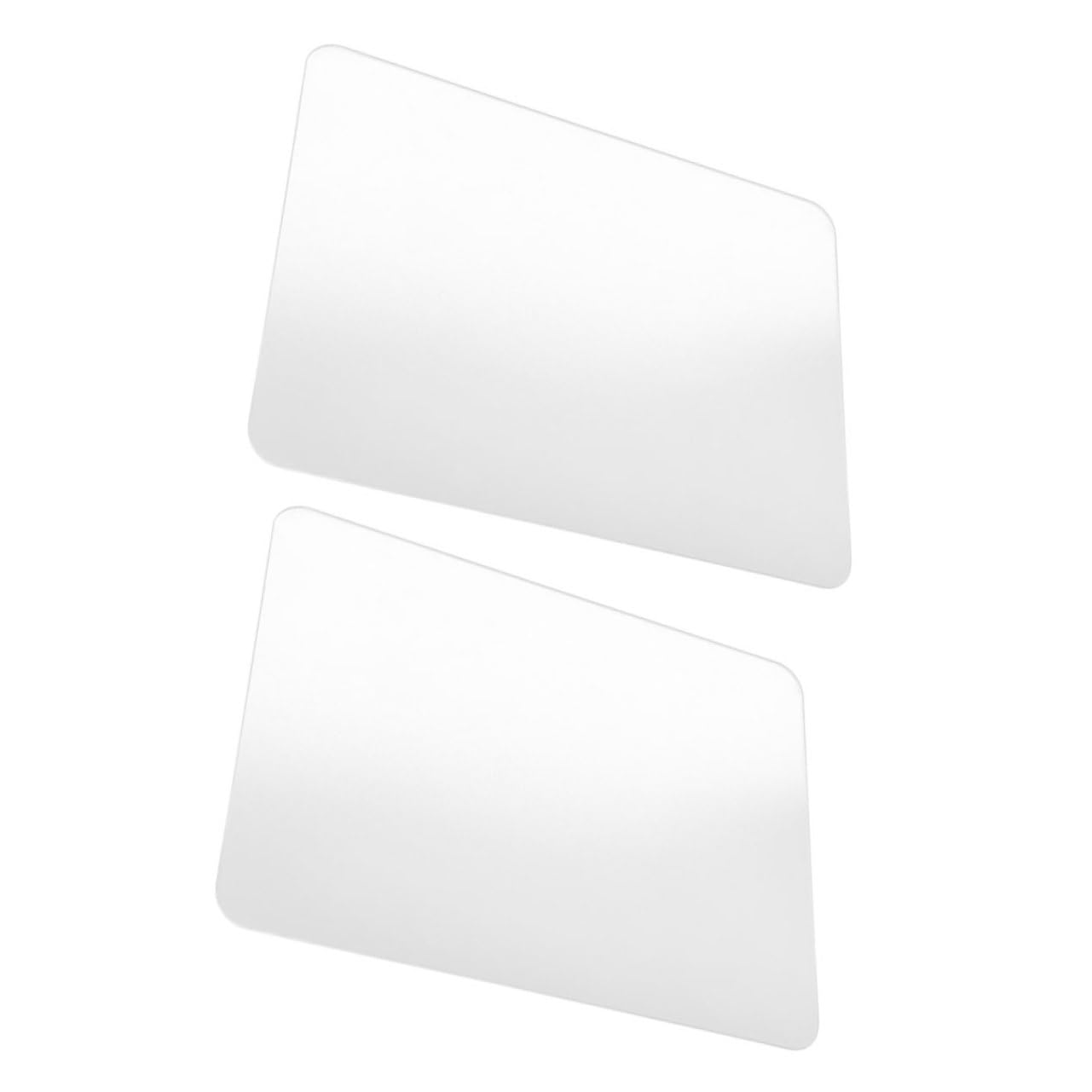 Tapis de Souris et Base Antidérapante Surface Lisse Lot de 2 en Verre Accessoires de Jeu Indispensables pour Bureau Gaming et Home Office