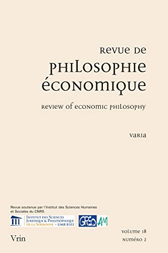 Review of Economic Philosophy