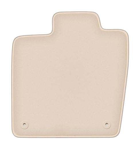 Tapis conducteur en velours anti-glisse beige pour VW ID.7 Break et Liftback