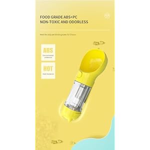 Dog Water Bottle, Portable Dog Water Bottle Dispenser, 4 in 1, Leak Proof, Dog Travel Water Bottle with Food Container, Shovel and Walking Litter Bag for Dogs, Cats. Dog Water Bottle, Portable Dog Water Bottle Dispenser, 4 in 1, Leak Proof, Dog Travel Water Bottle with Food Container, Shovel and Walking Litter Bag for Dogs, Cats.
