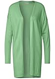 Strickdetail Street One Damen Langer Cardigan Light Brisk Green 46