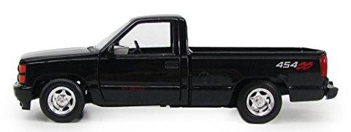1992 Chevrolet Pickup SS 454 Negro Modelo 1:24 Motormax miniatura 3