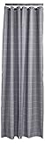 Zone Denmark Tiles Duschvorhang 180x200 cm, Hochwertiger Vorhang fürs Bad, aus Polyester, Schnelltrocknend, Waschbar, Slate Grey (Grau)