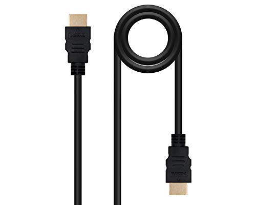 Watio Wave Cable hdmi - cable de alta velocidad, 5 metros, versión 1.4, material negro, ideal para conectar dispositivos multimedia con calidad óptima.*