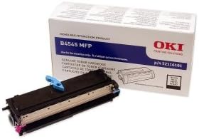 Oki Black Toner Cartridge. TONER CARTRIDGE FOR B4545 L-SUPL. LED - 6000 Page - Black